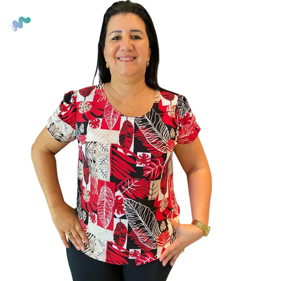 Roupa estampada - Foto: Internet