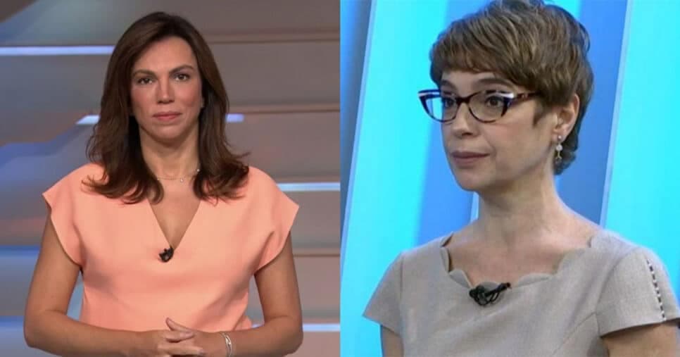"Não aguenta mais": Saída de Lo Prete do Jornal da Globo tem Ana Paula Araújo convocada como substituta