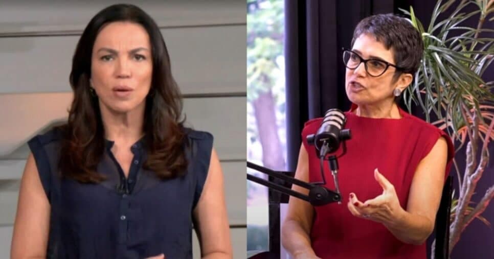 Ana Paula Araújo expõe o que passou com Sandra Annenberg na Globo e confessa: "Momento difícil”