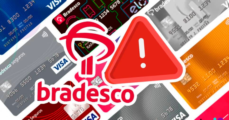 Clientes do Bradesco precisar ler este aviso sobre bloqueio imediato do cartão de crédito em 2025