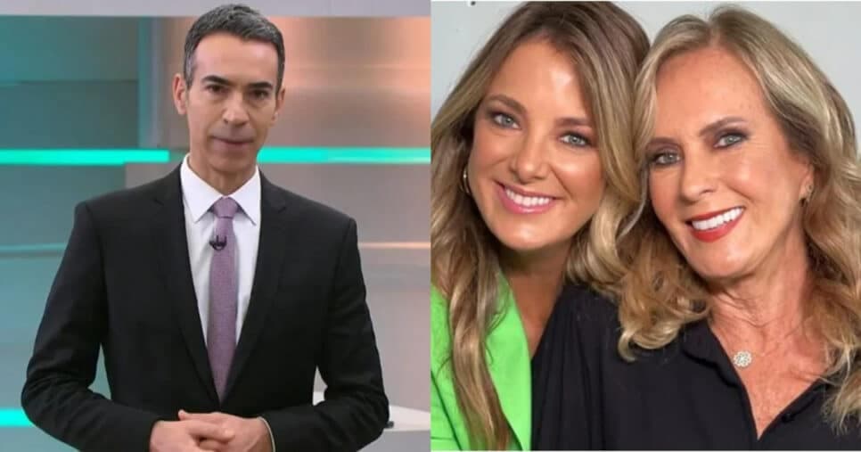 César Tralli diz tudo que pensa da sogra, Helô Pinheiro, e assume: “Todos nós”