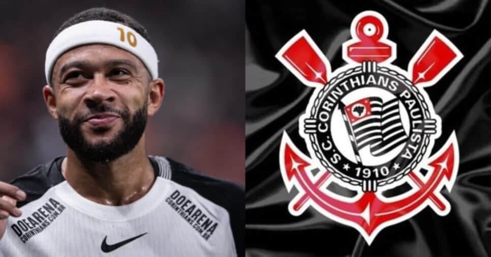Pra jogar com Depay: Corinthians anuncia +1 reforço multimilionário até 2029 - Foto: Montagem