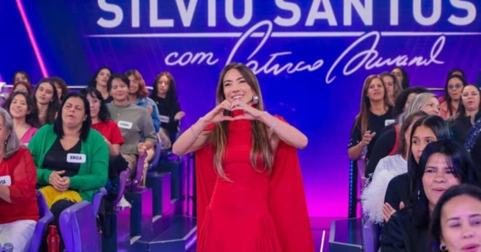 Programa Silvio Santos com Patricia Abravanel vence partida de futebol e garante a vice-liderança