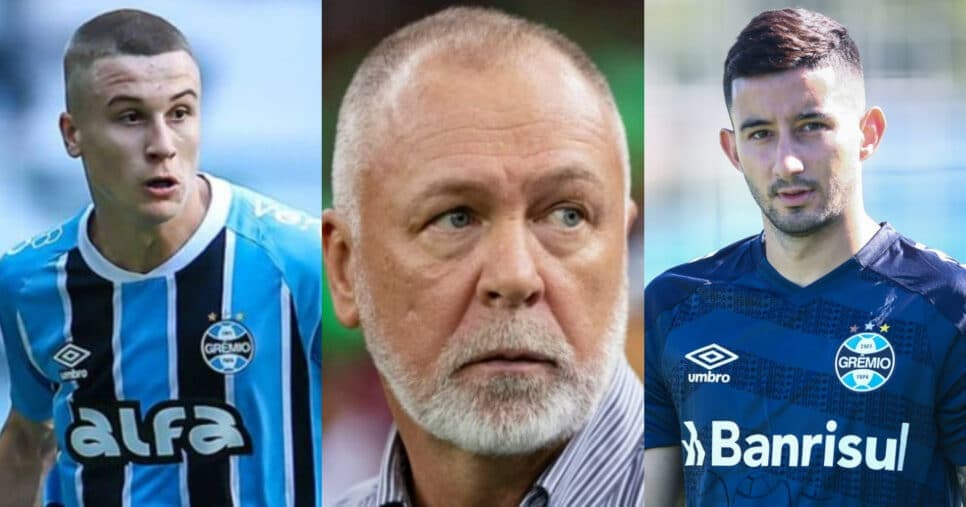 Debandada atinge Mano Menezes: Igor Serrote está FORA junto com Villasanti e +4 craques no Grêmio