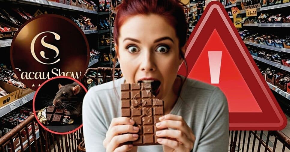 "Dente de rato": Denúncia envolvendo chocolate da Cacau Show horroriza cliente hoje (02)