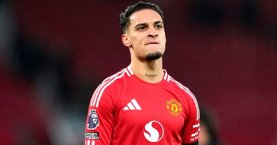 Pra vestir vermelho e branco: Manchester United diz SIM para emprestar Antony em 2025
