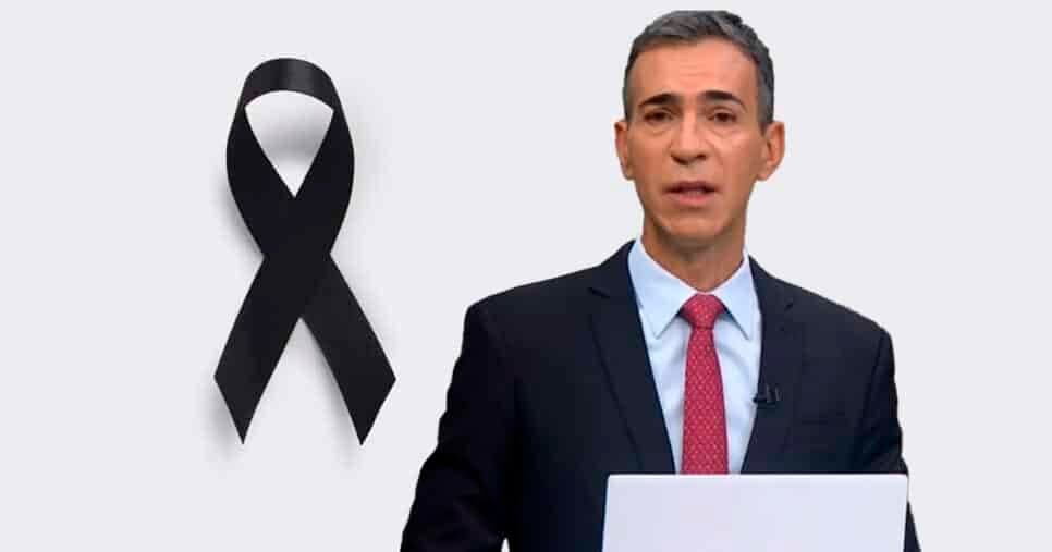 Luto: César Tralli paralisa JH às pressas e confirma morte de famoso aclamado: "Um dos maiores"