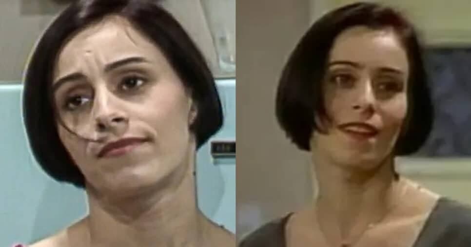 Keila vez sucesso em A Viagem da TV Globo (Foto: Reprodução/Montagem TV Foco) Keila vez sucesso em A Viagem da TV Globo (Foto: Reprodução/Montagem TV Foco)