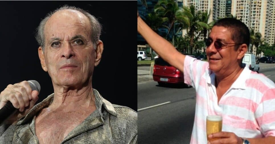 Flagra de Zeca Pagodinho e Ney Matogrosso juntos em cima de moto gera choque: “Chocado”