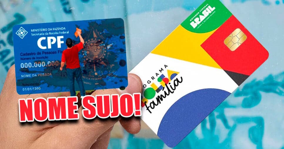 Nome sujo cancela o benefício do Bolsa Família? Veja o que lei diz a respeito