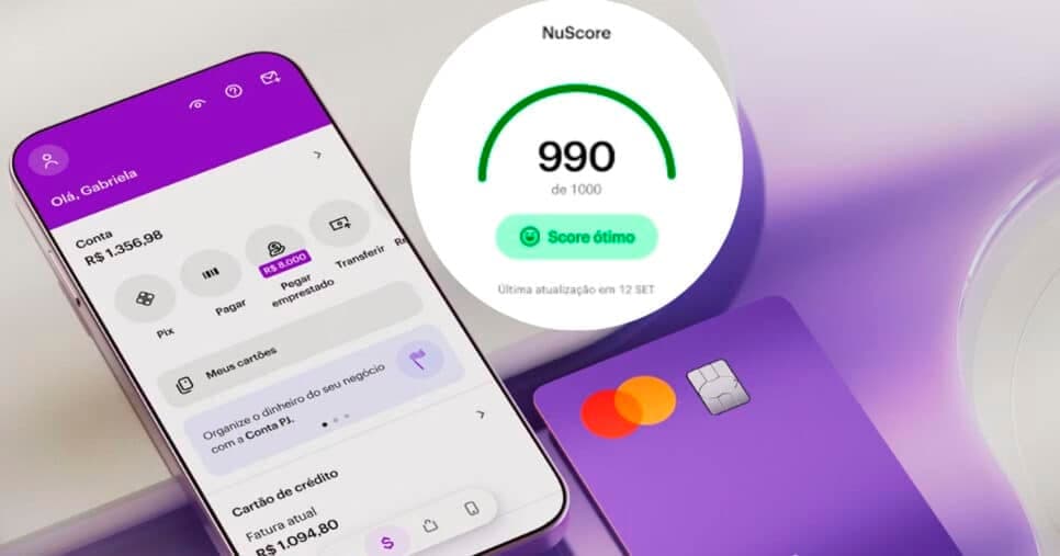 NuScore - Nubank (Foto: Reprodução) NuScore - Nubank (Foto: Reprodução)