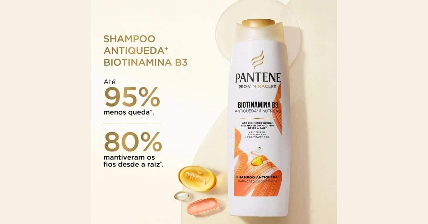 Shampoo Pantene Pro-V Miracles Biotinamina B3 (Foto Reprodução/Site oficial)