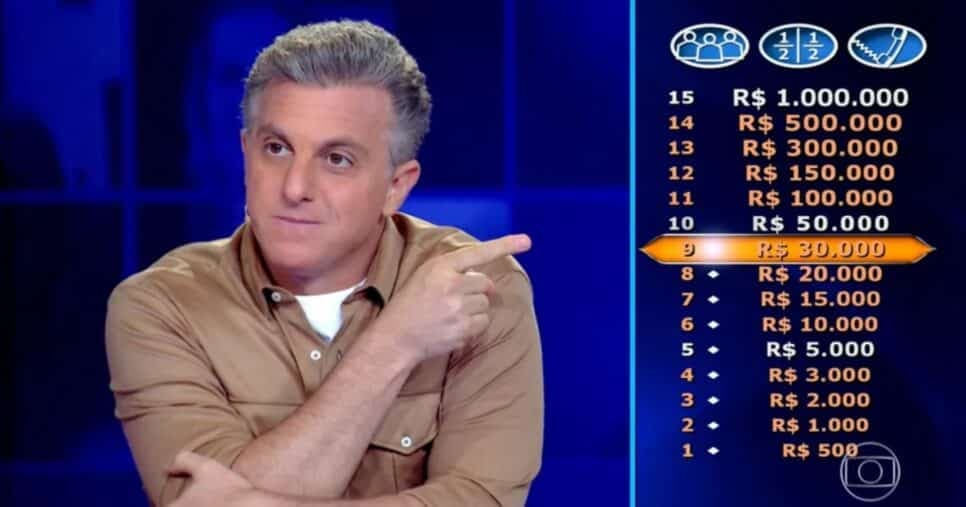 Pergunta mais humilhante de Huck arrancou R$1 milhão de participante do Quem Quer Ser um Milionário