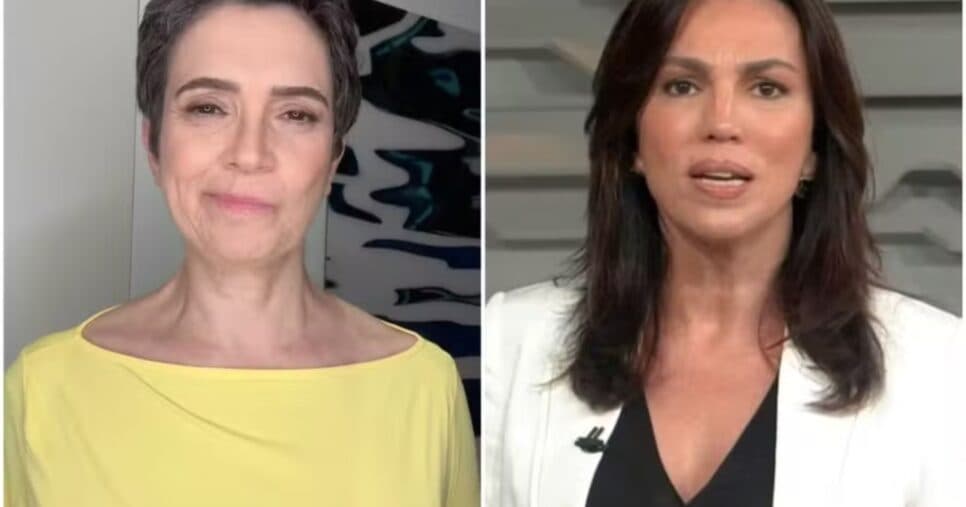 Sandra Annenberg e Ana Paula Araújo - Foto: Montagem