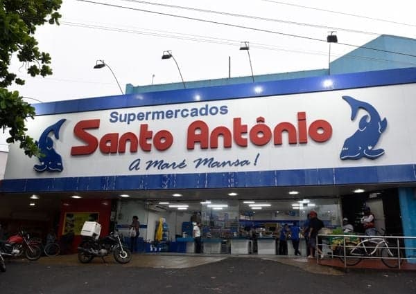 Supermercado Santo Antônio teve a falência decretada (Foto: Divulgação)