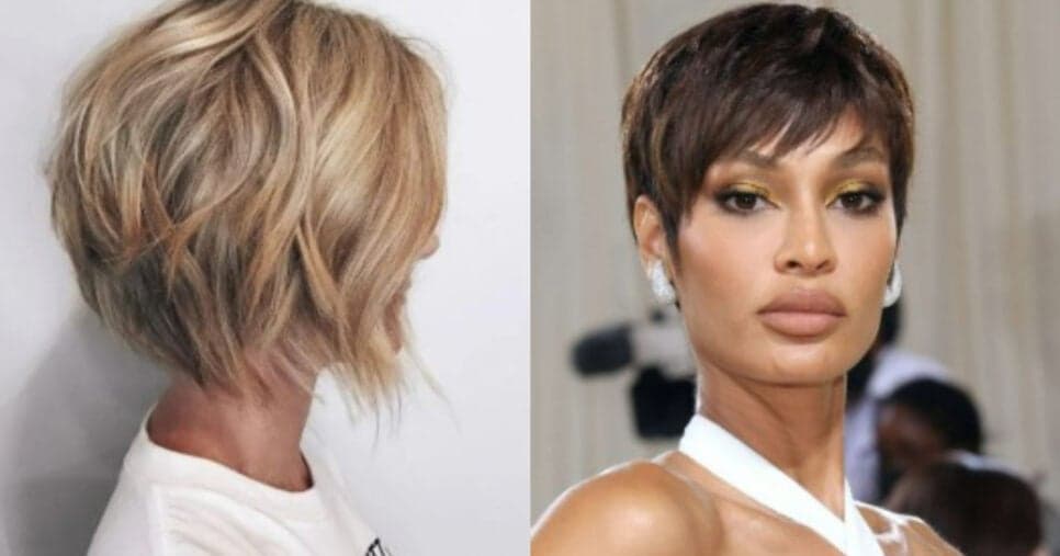 Um dos cortes de cabelo da estação é o Short shaggy hair (Foto: Reprodução/Montagem TV Foco)