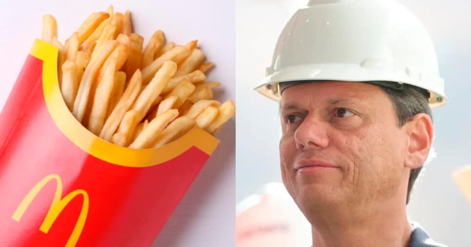 Decisão de Tarcísio em SP informa demolição de Mcdonald’s popular