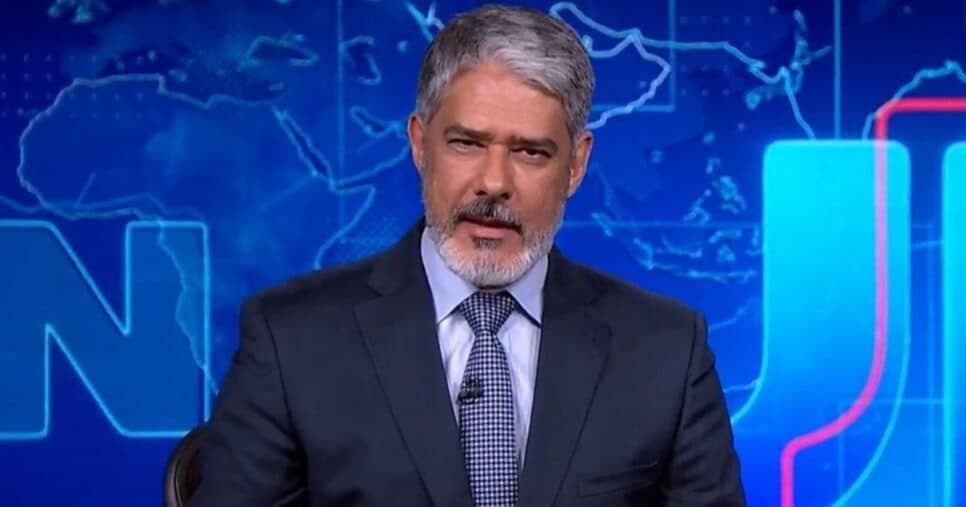 William Bonner no Jornal Nacional (Foto: Reprodução / Globo)