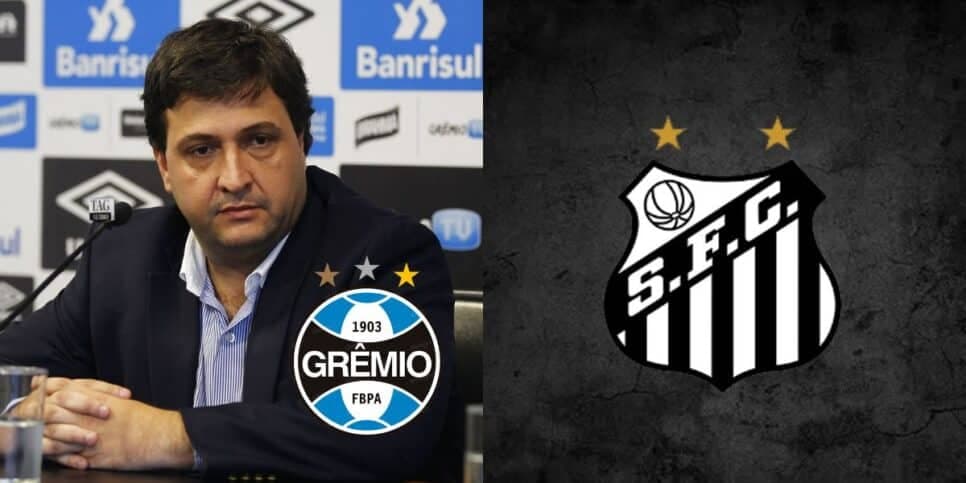 Rasteira no Santos: Guerra libera PIX por contratação de craque de R$ 15M no Grêmio