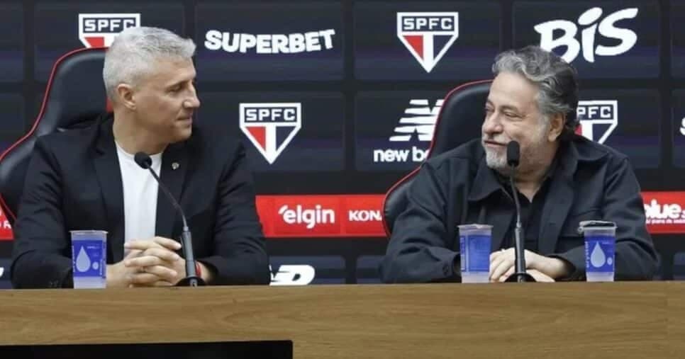 Casares está ciente: Crespo mal chegou e São Paulo já oficializa saída de estrela