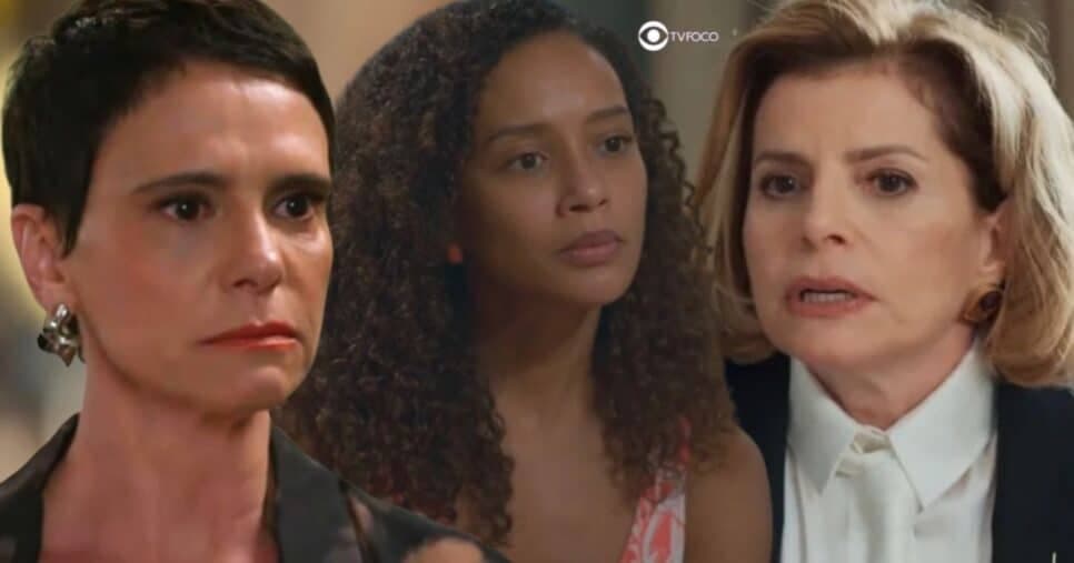 Celina, Raquel e Odete em Vale Tudo (Foto: Reprodução / Globo / Montagem TV Foco)