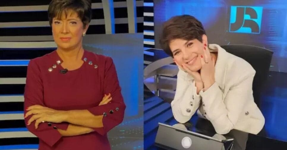 Christina Lemos fica frente a frente com Mariana Godoy após perder posto de âncora no JR nas férias