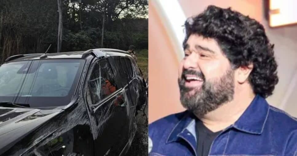 Urgente: Fabiano, da dupla com César Menotti, sofre grave acidente de carro