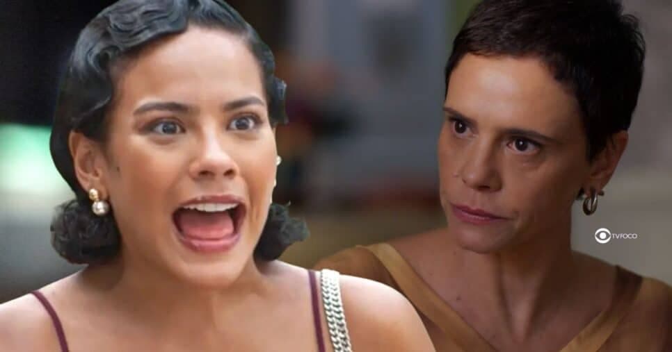 Fátima e Celina em Vale Tudo (Foto: Reprodução / Globo / Montagem TV Foco)
