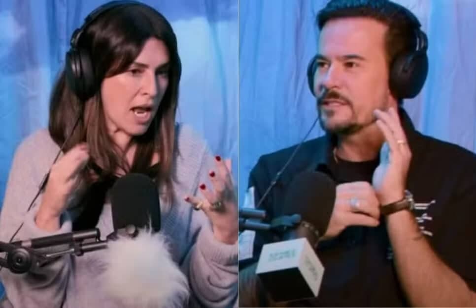 Fernanda Paes Leme e Paulo Vilhena (Foto: Reprodução/Montagem TV Foco)