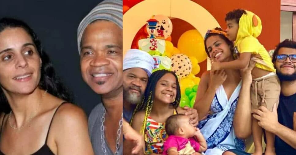 Helena Buarque e Carlinhos Brown (Foto: Reprodução/Montagem TV Foco) Helena Buarque e Carlinhos Brown (Foto: Reprodução/Montagem TV Foco)