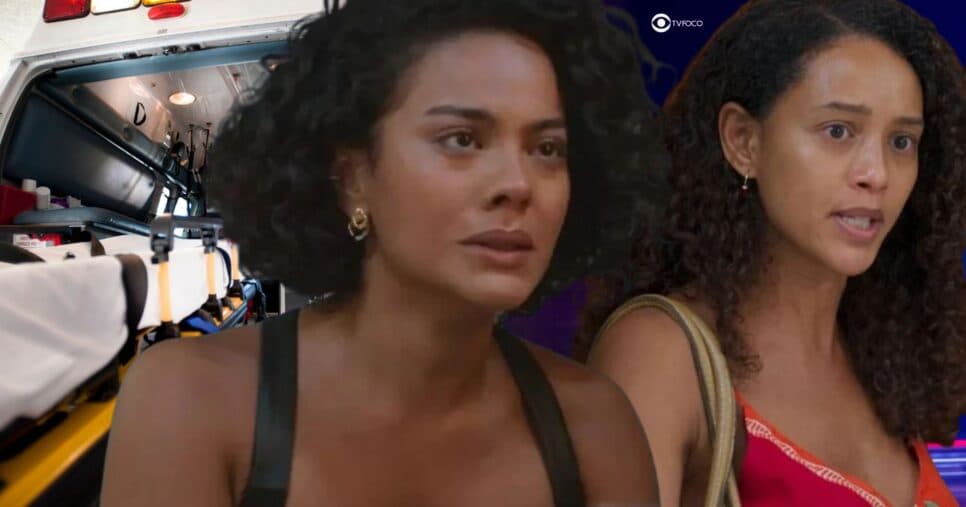 Fátima sofre colapso, é levada às pressas de maca ao hospital e leva facada de Raquel em Vale Tudo