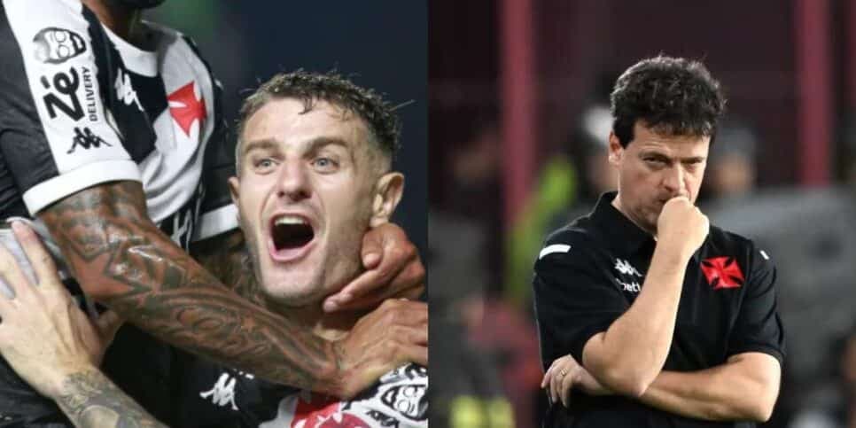 Diniz autoriza expulsão e dupla de Vegetti está dando adeus ao Vasco em 2025