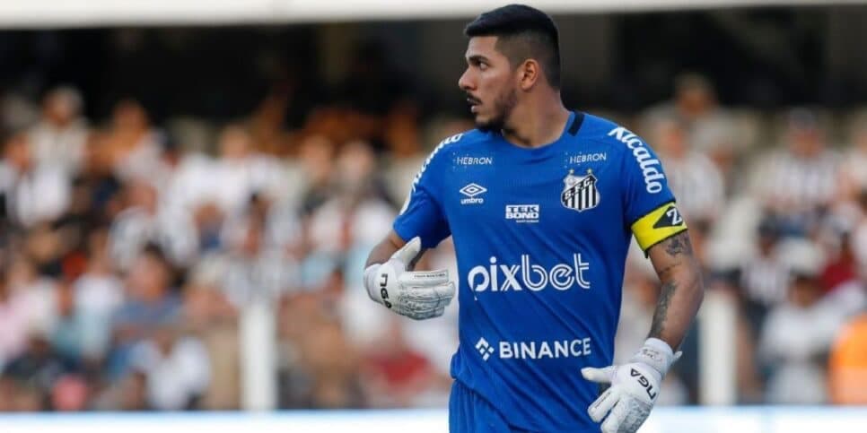 João Paulo pode deixar o Santos em breve (Reprodução: Ricardo Moreira)