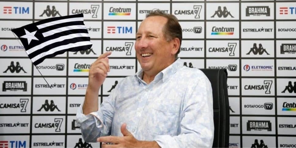 Textor vê reforço de R$38M chegar voando ao Botafogo direto da Europa