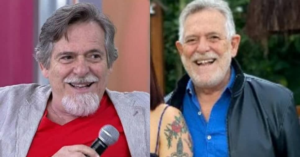 Fotos: José de Abreu, da Globo, vive relação discreta com pessoa 51 anos mais jovem