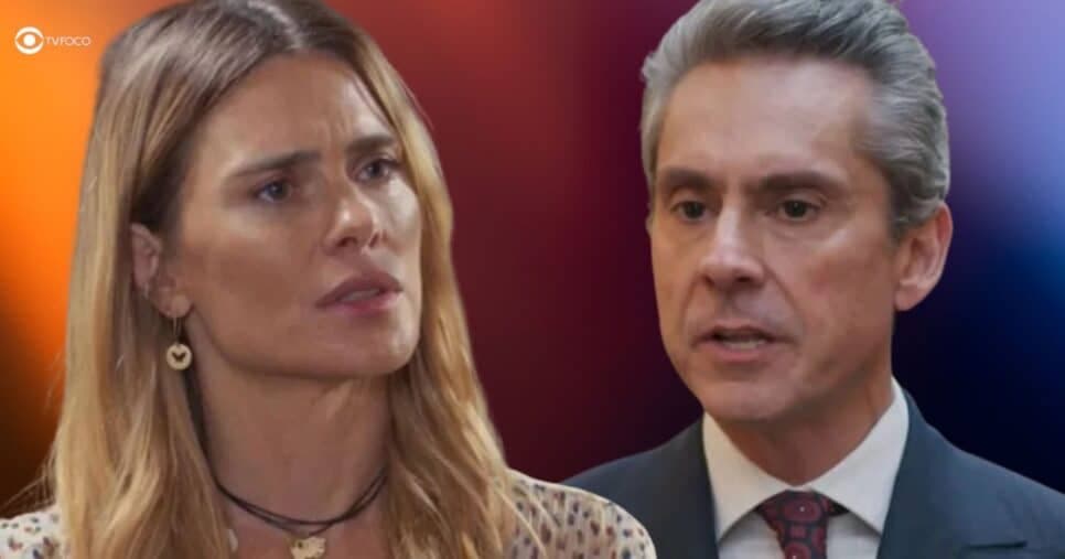 Leila e Marco Aurélio em Vale Tudo (Foto: Reprodução / Globo / Montagem TV Foco)