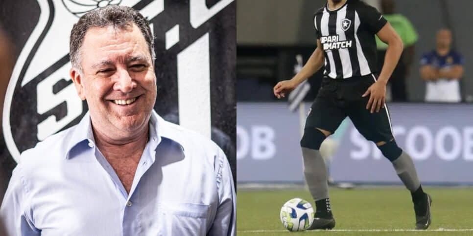 Rasteira em Textor: Teixeira libera PIX por contratação de craque de R$ 44M pra jogar com Neymar no Santos