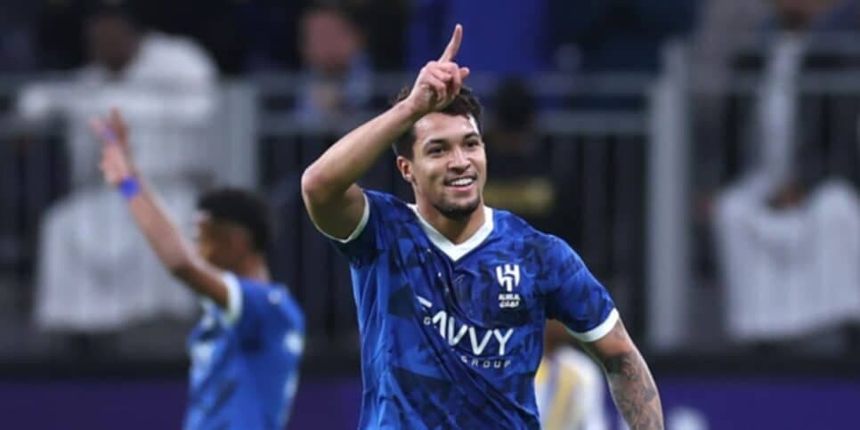Marcos Leonardo atualmente defende o Al-Hilal (Reprodução: Divulgação)