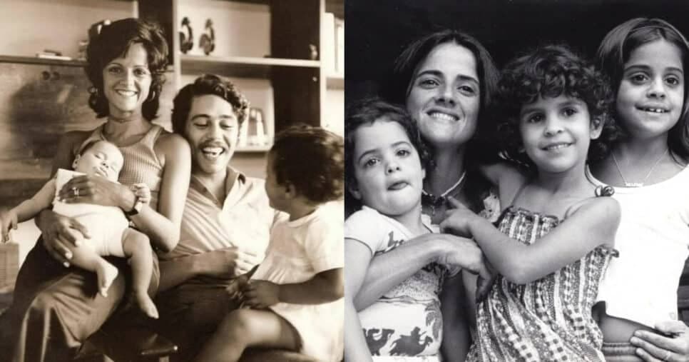 Marieta Severo, Chico Buarque e filhas (Foto: Reprodução/Montagem TV Foco) Marieta Severo, Chico Buarque e filhas (Foto: Reprodução/Montagem TV Foco)