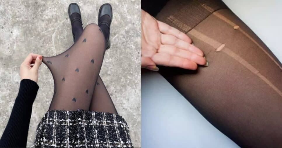 Truque simples e eficaz para sua meia-calça não rasgar por nada