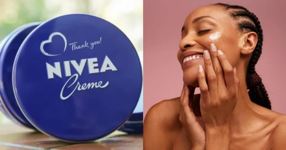 Peeling, esfoliante+: Nivea da lata azul faz mais do que hidratar (Foto: Reprodução/Montagem TV Foco)