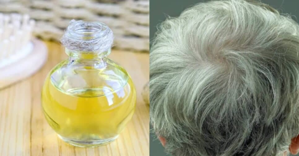 Adeus ao grisalho: Óleo natural, mais potente que tinta, acaba com os fios brancos de mulheres 60+
