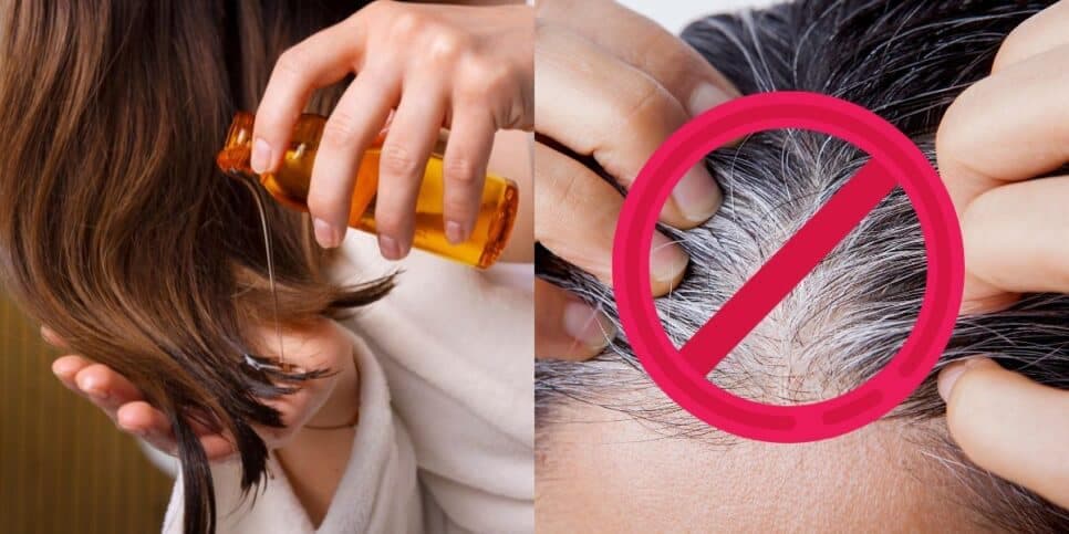 Óleo natural mais potente para acabar com o cabelo branco e deixar o visual deslumbrante