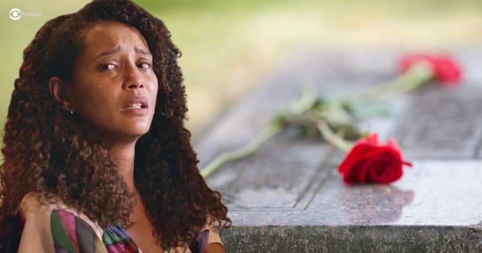 Luto: Morte comunicada em Vale Tudo deixa Raquel sem chão