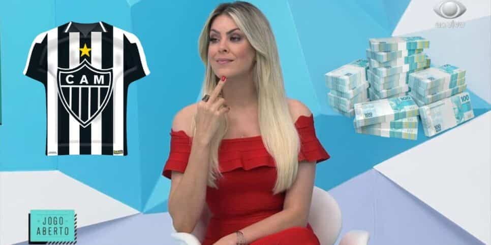 Renata Fan para Jogo Aberto com reforço de R$2,8M ao Atlético-MG para salvar Cuca