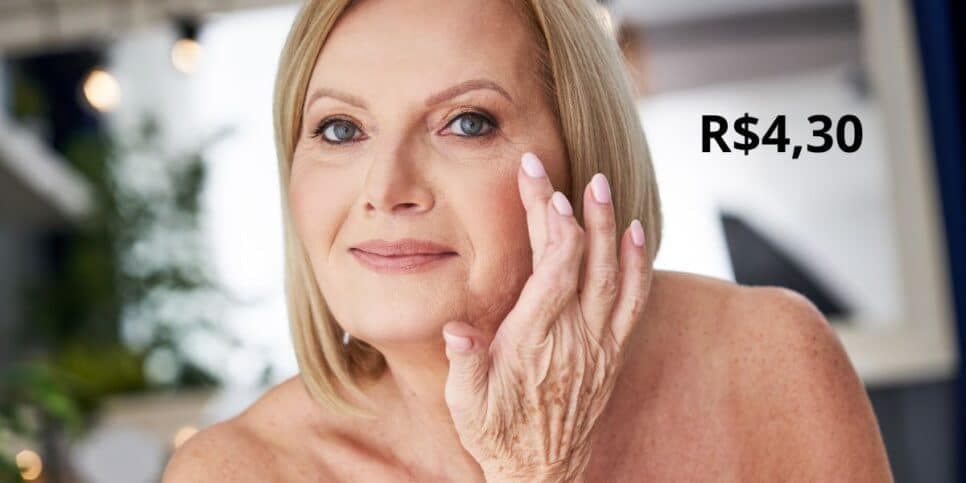 Pele lisa sem cremes caros: Acabe com as rugas gastando apenas R$ 4,30