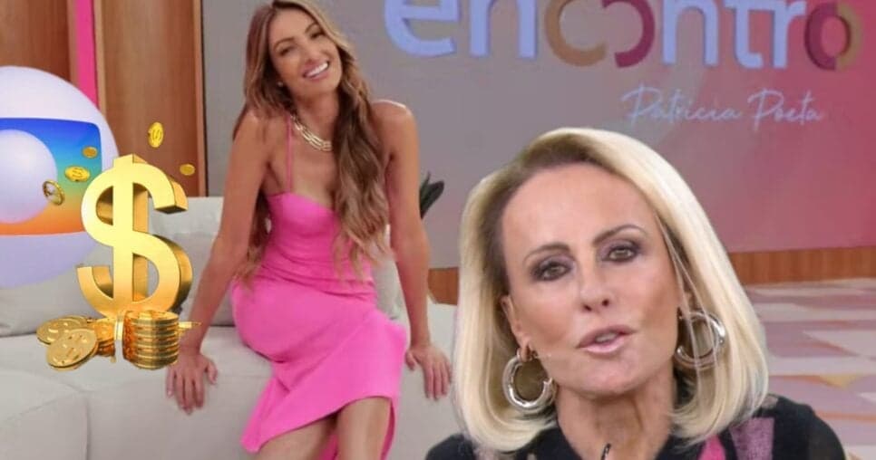 Globo sem chão: Enquanto Ana Maria ganha R$2M, o salário de Poeta no Encontro
