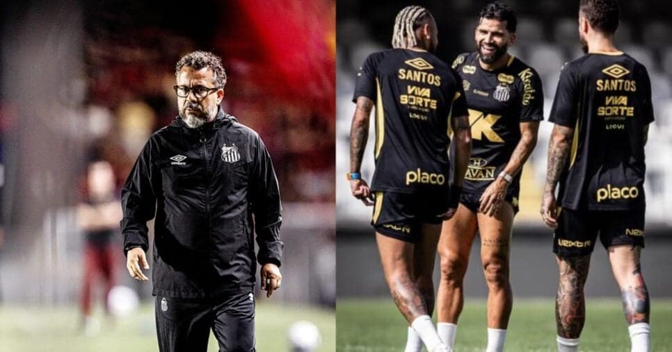 Cleber Xavier faz limpa no Santos e além de Pituca, dupla de Neymar e +1 estão prestes a dar adeus ao clube