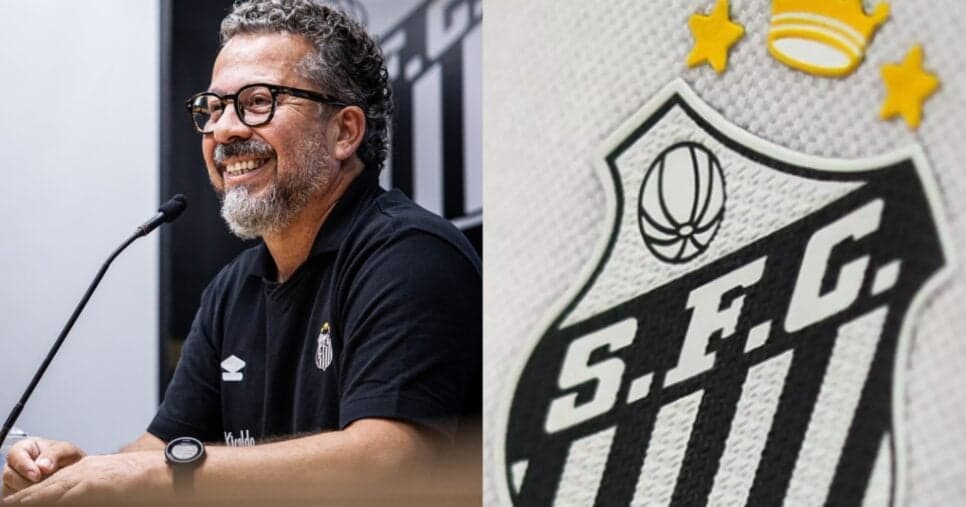 Santos demite Cleber Xavier após levar goleada do Vasco