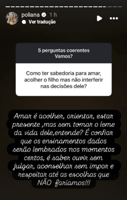Poliana Rocha mandou recado para Zé Felipe após separação de Virginia Fonseca (Foto: Reprodução/ Internet)